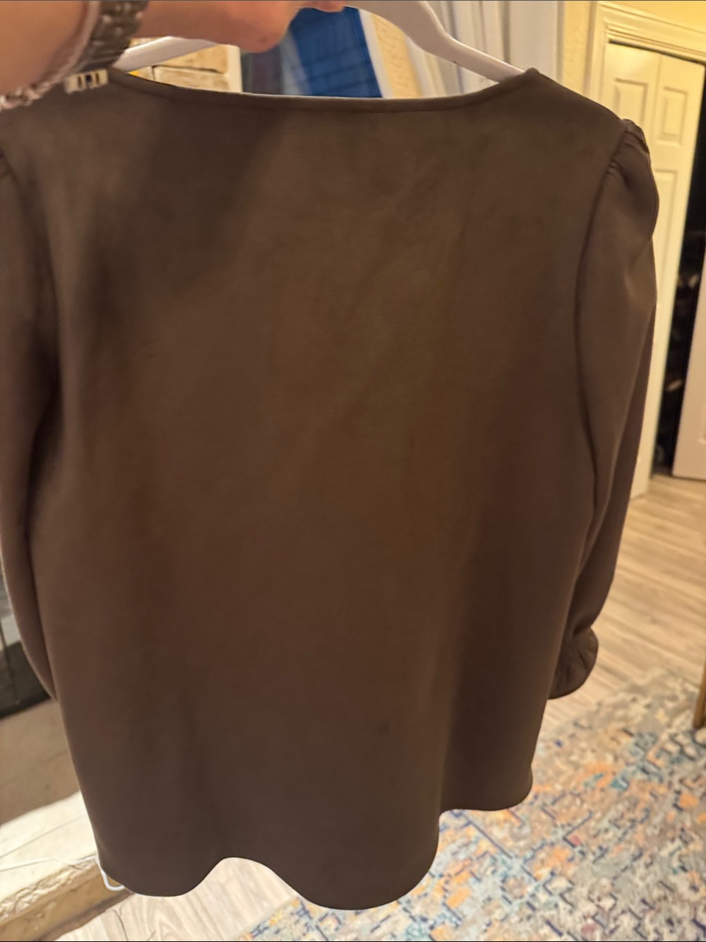 Tuckernut suede top NWOT - Picture 4 of 5